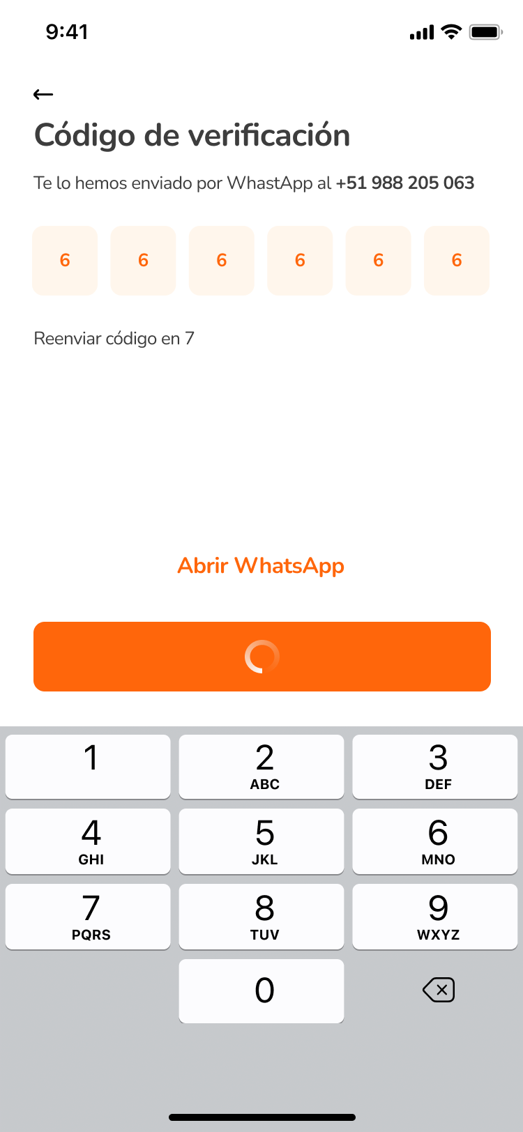 Código de validación (1)